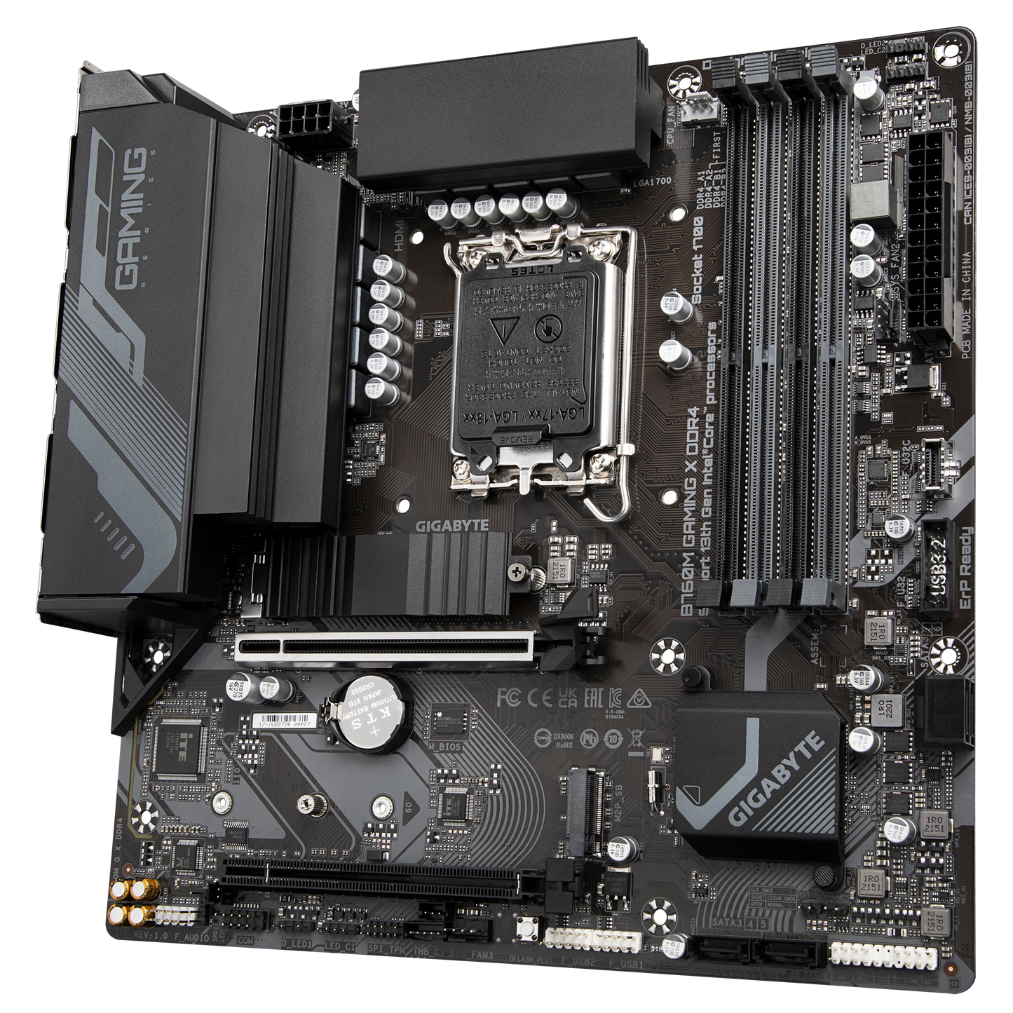 Gigabyte B760M GAMING X DDR4 Micro-ATX LGA1700