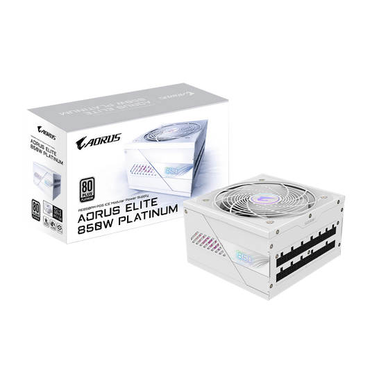 Gigabyte AORUS ELITE P850W ICE 850W 80 PLUS Platinum