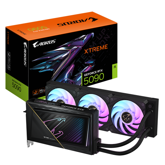 Gigabyte GeForce RTX™ 5090 AORUS XTREME WATERFORCE 32GB