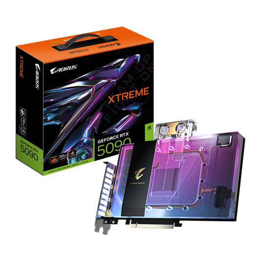 Gigabyte GeForce RTX™ 5090 AORUS XTREME WATERFORCE WB 32GB
