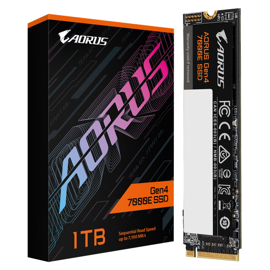 AORUS Gen4 7000E 1TB SSD NVMe 2280