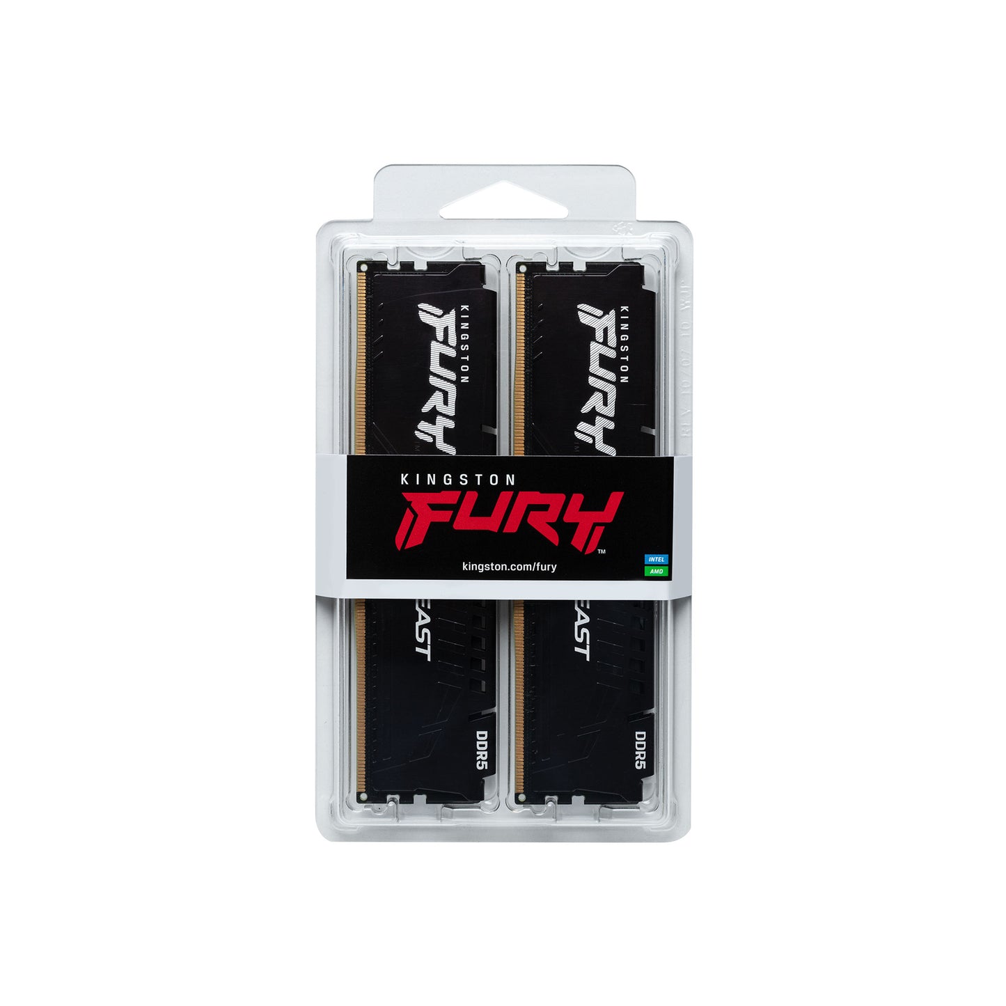 Kingston FURY Beast 64GB (2×32GB) DDR5 6000MHz CL30