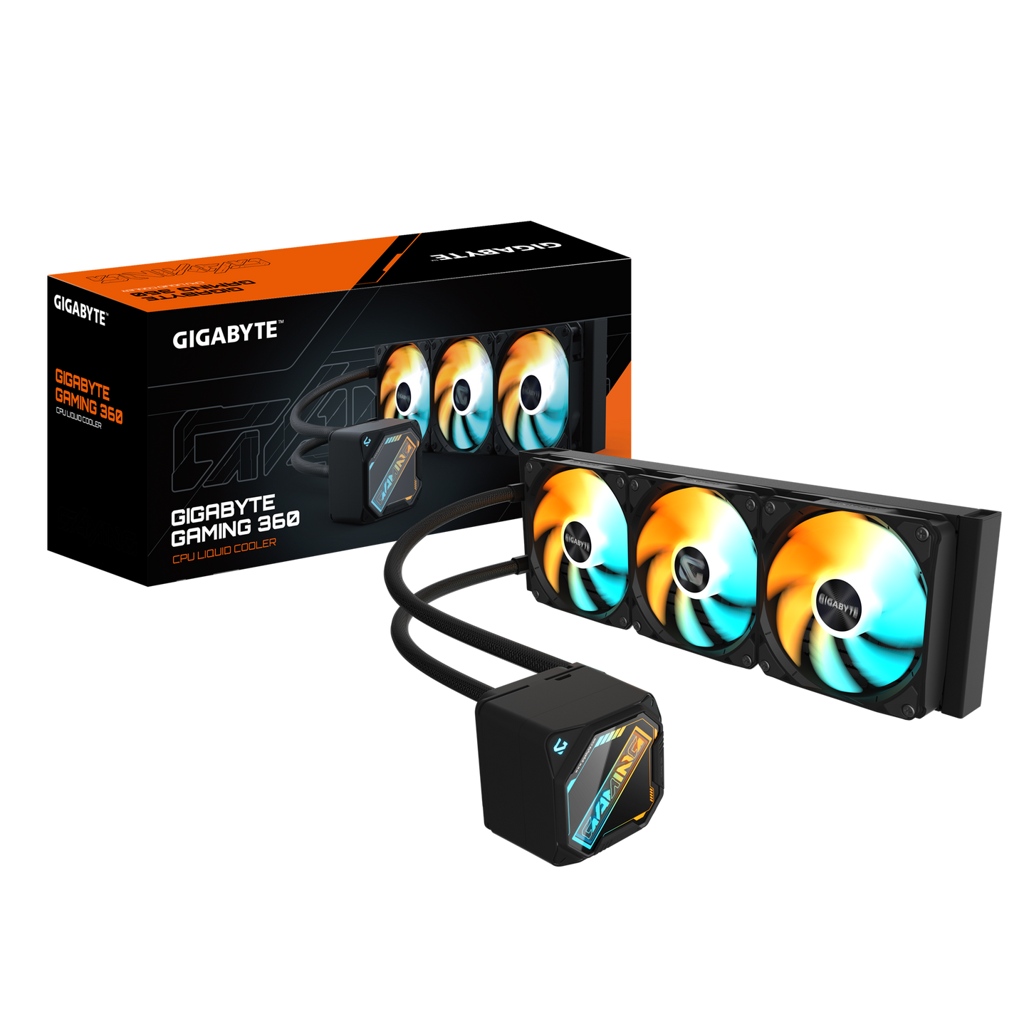 Gigabyte Gaming 360 3XARGB 360mm Fan Black