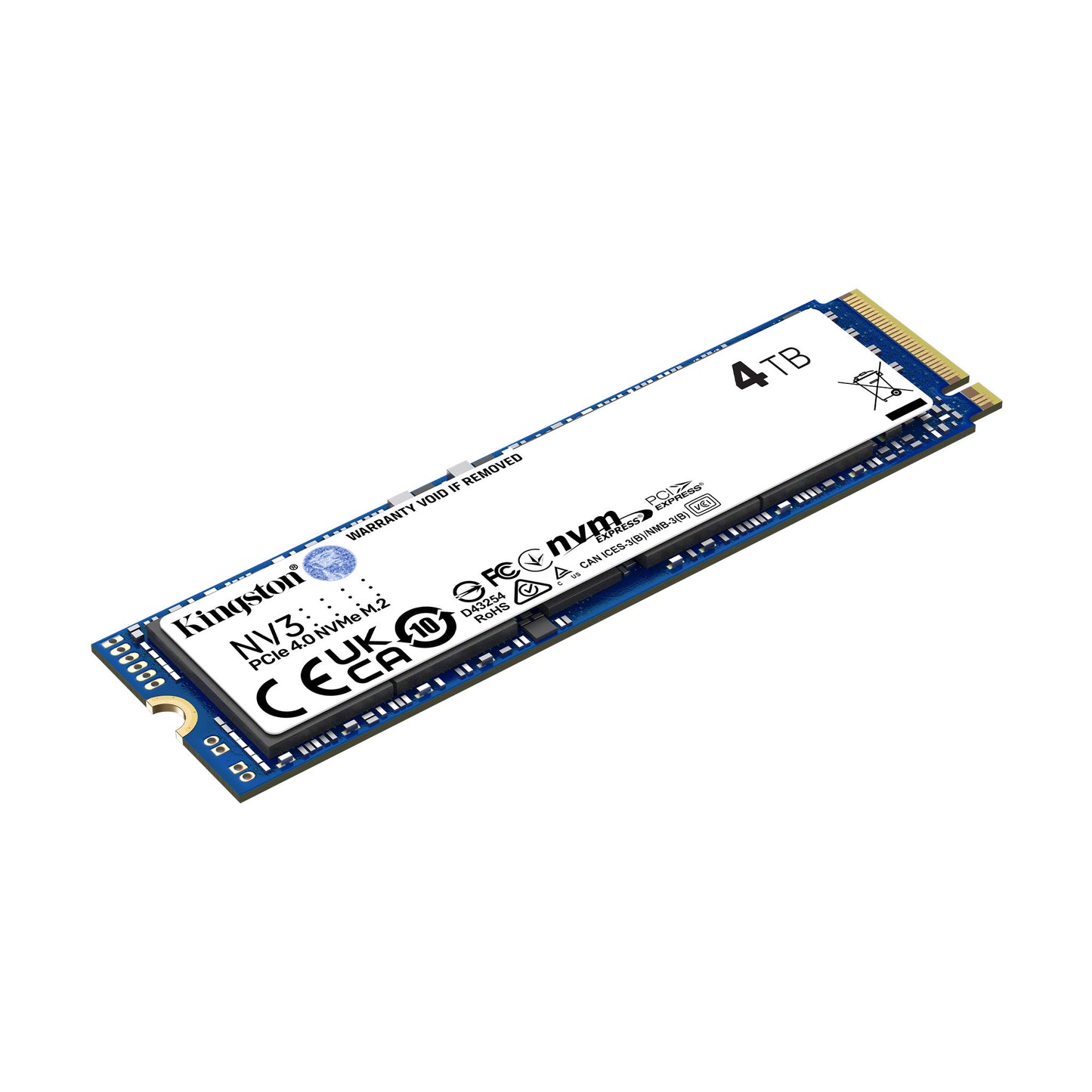 Kingston NV3 4TB NVMe Gen4 M.2 2280