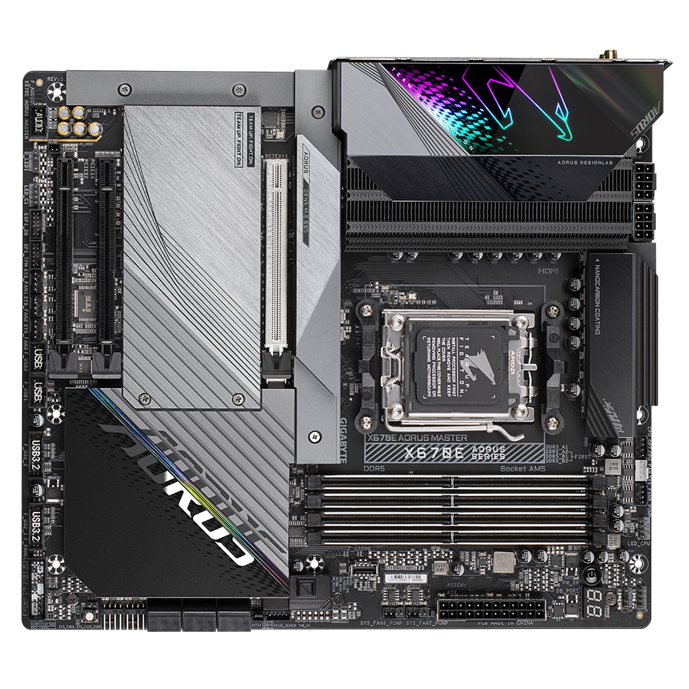 Gigabyte X670E AORUS MASTER 1.1 AMD AM5 DDR5 WIFI 6E E-ATX