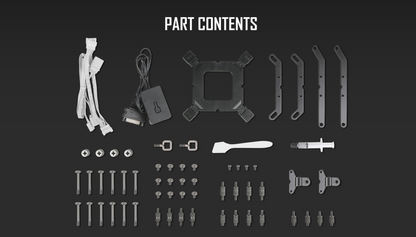 ANTEC VORTEX LUM 360mm WHITE