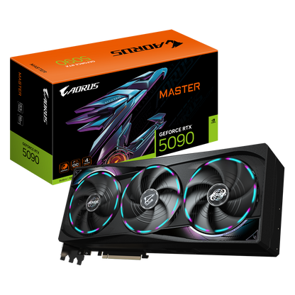Gigabyte GeForce RTX™ 5090 AORUS MASTER 32GB