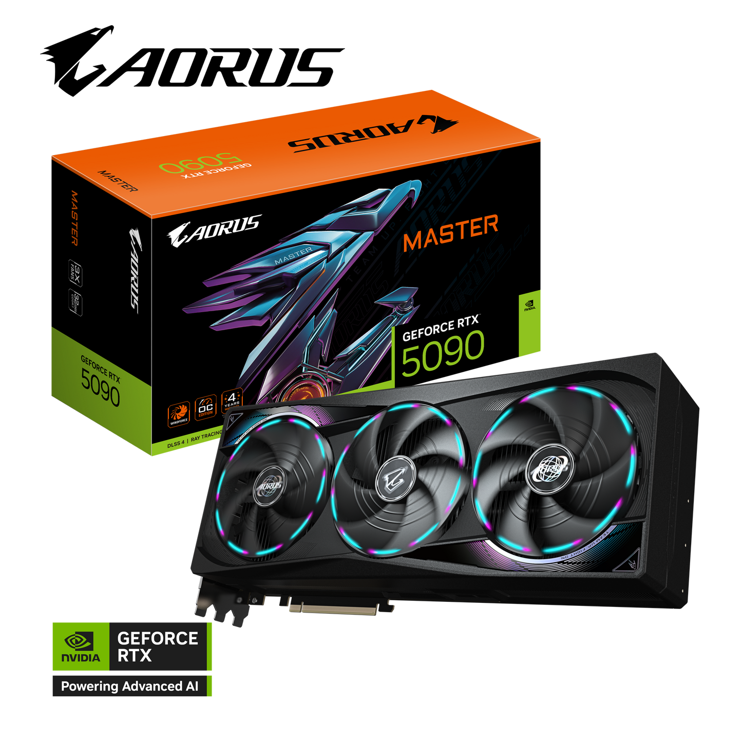 Gigabyte GeForce RTX™ 5090 AORUS MASTER 32GB