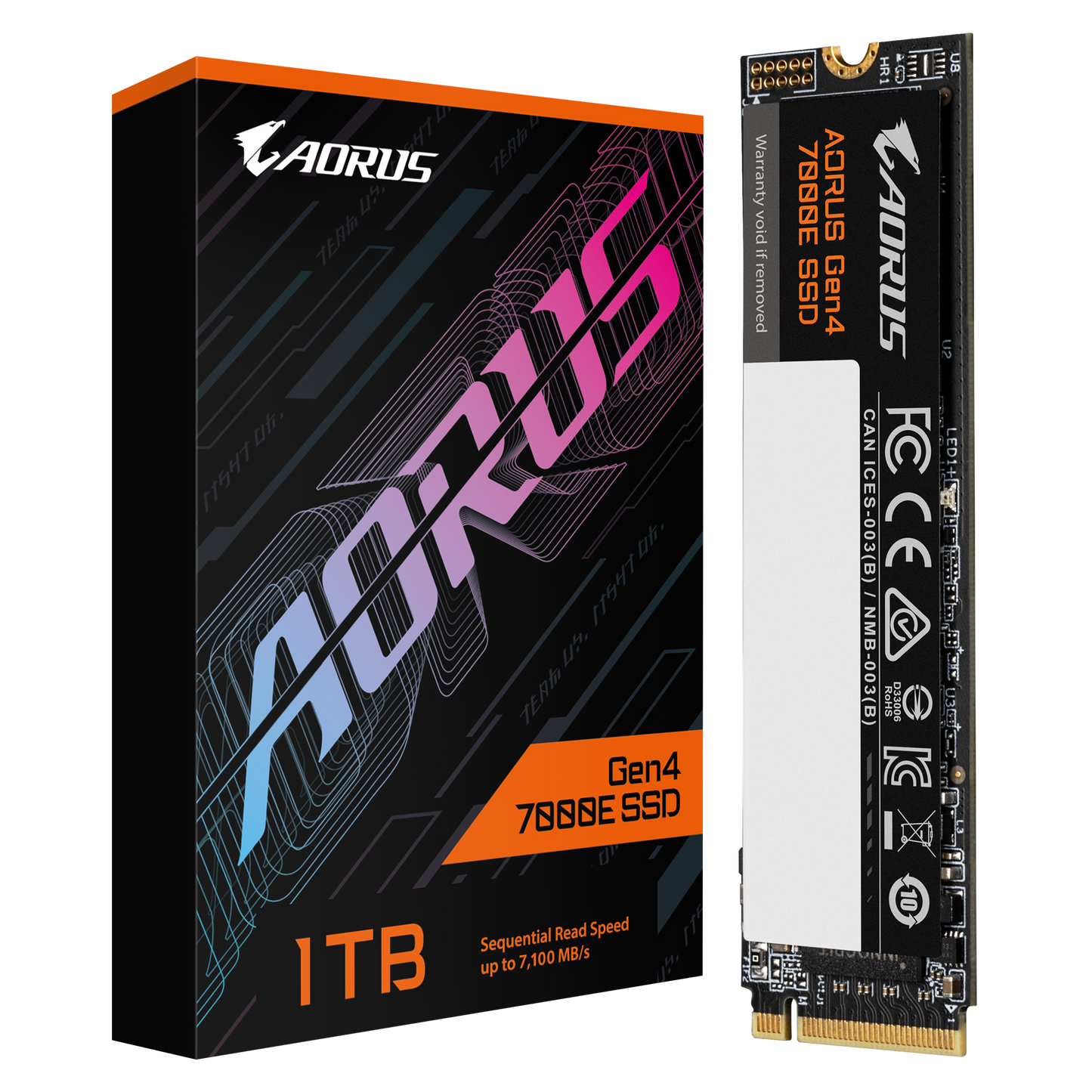 AORUS Gen4 7000E 1TB SSD NVMe 2280