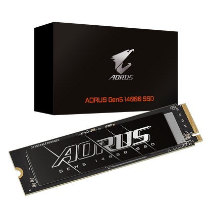 AORUS Gen5 14000 SSD 1TB PCIe 5.0 x4 NVMe 2.0