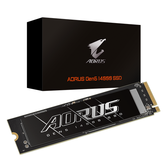AORUS Gen5 14000 SSD 4TB PCIe 5.0 x4 NVMe 2.0