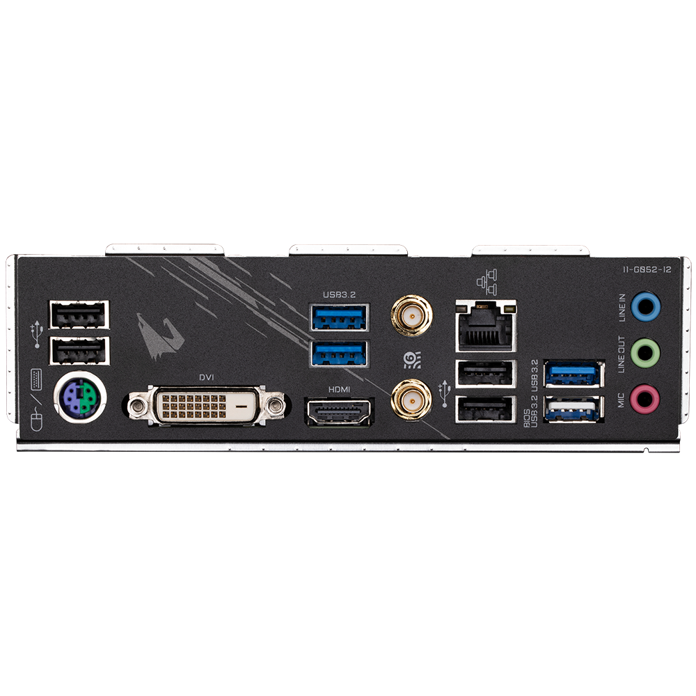 Gigabyte B550M AORUS ELITE AX AM4 DDR4 WIFI DVI HDMI M-Atx