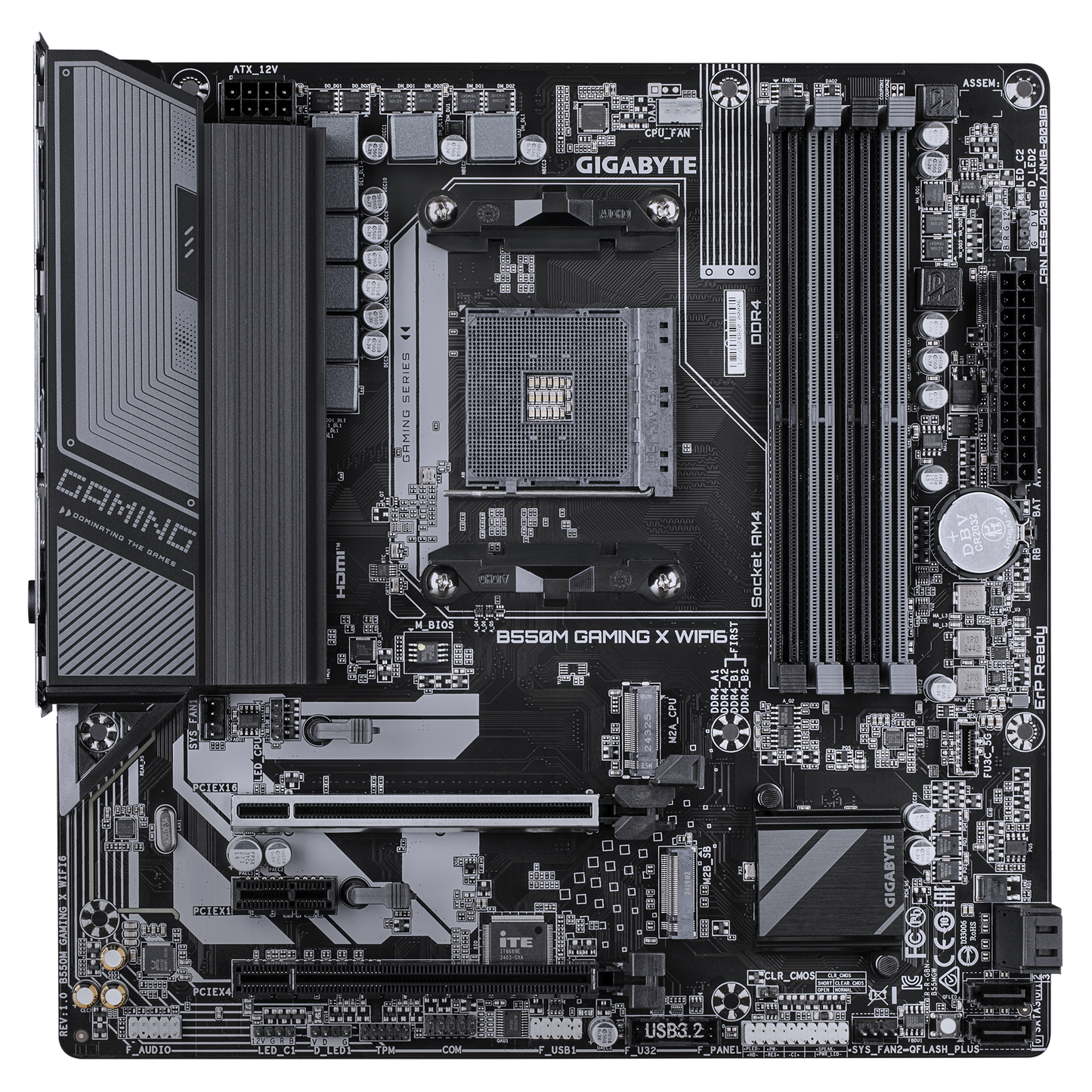 GIGABYTE B550M GAMING X WIFI6 Micro-ATX