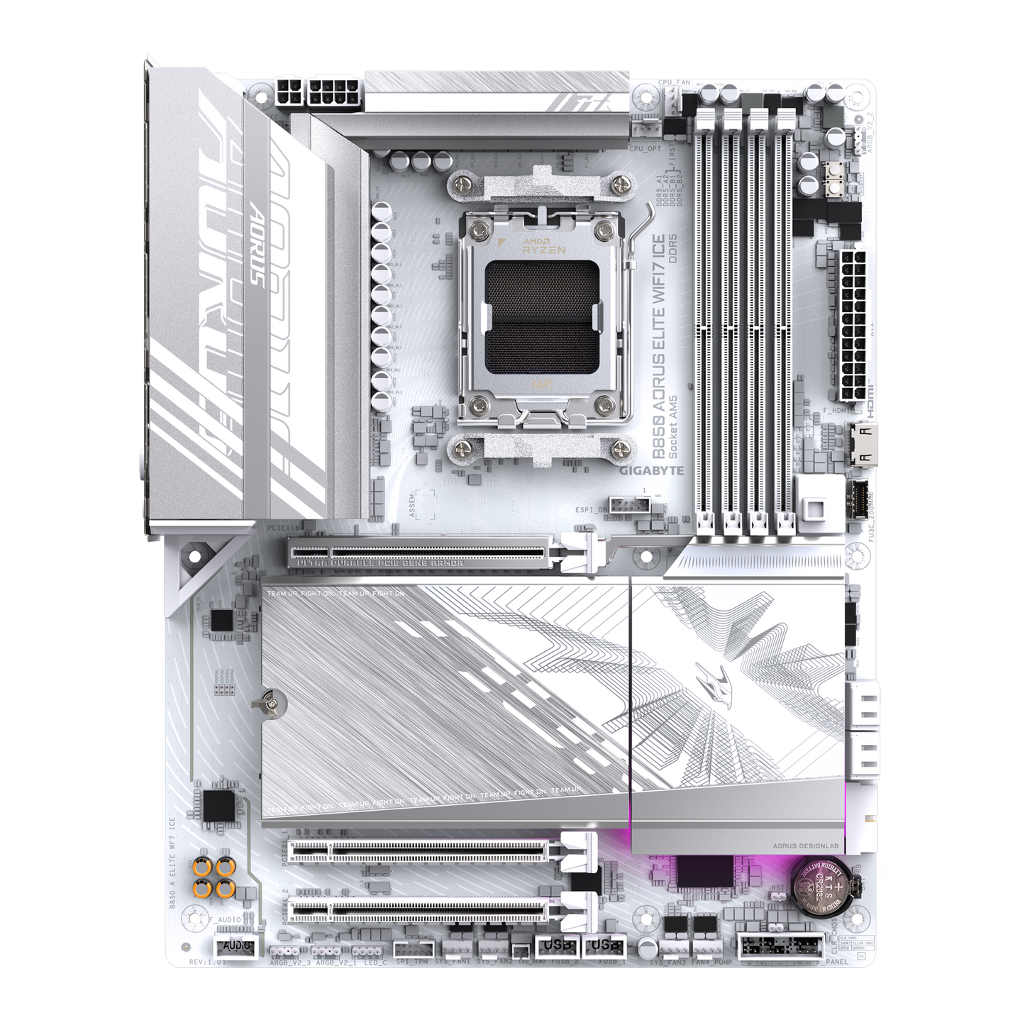 Gigabyte B850 AORUS ELITE WIFI7 ICE DDR5 AM5 BT 2.5GBE LAN