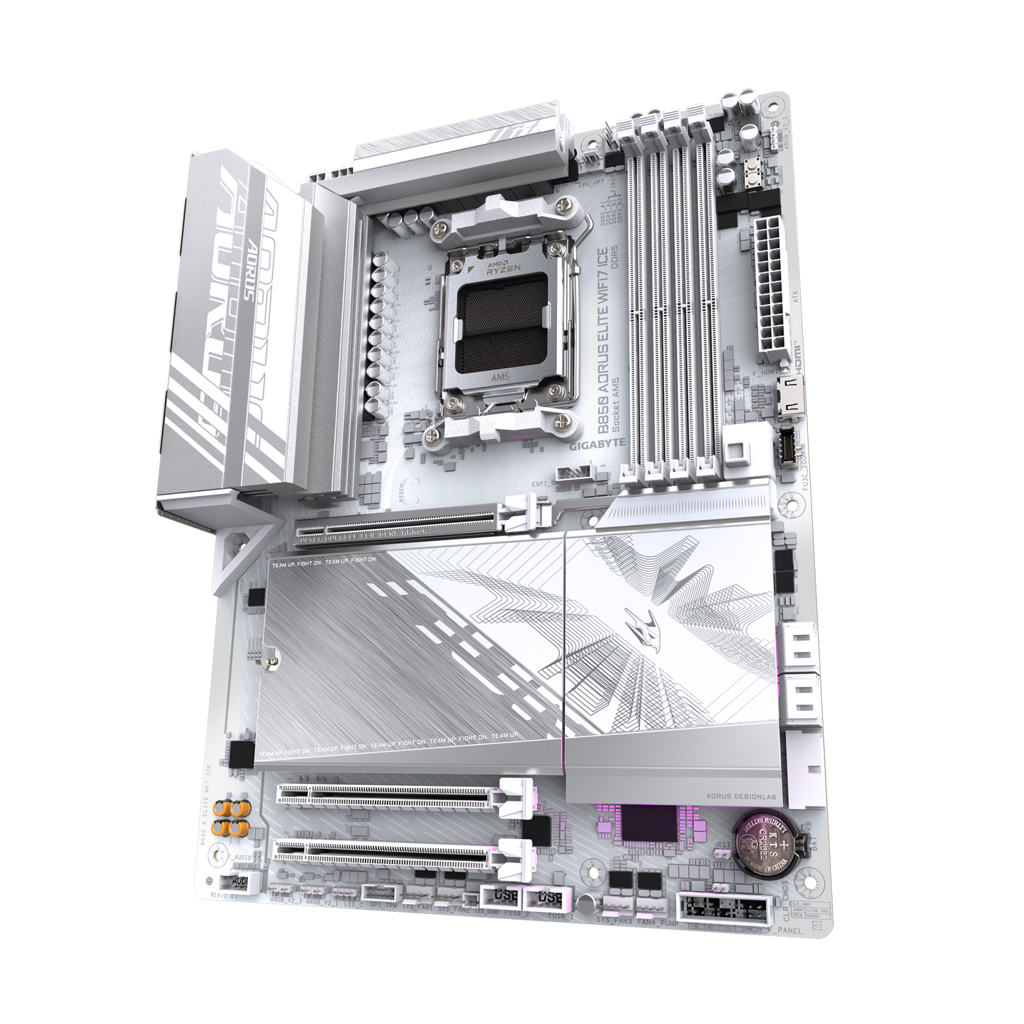 Gigabyte B850 AORUS ELITE WIFI7 ICE DDR5 AM5 BT 2.5GBE LAN