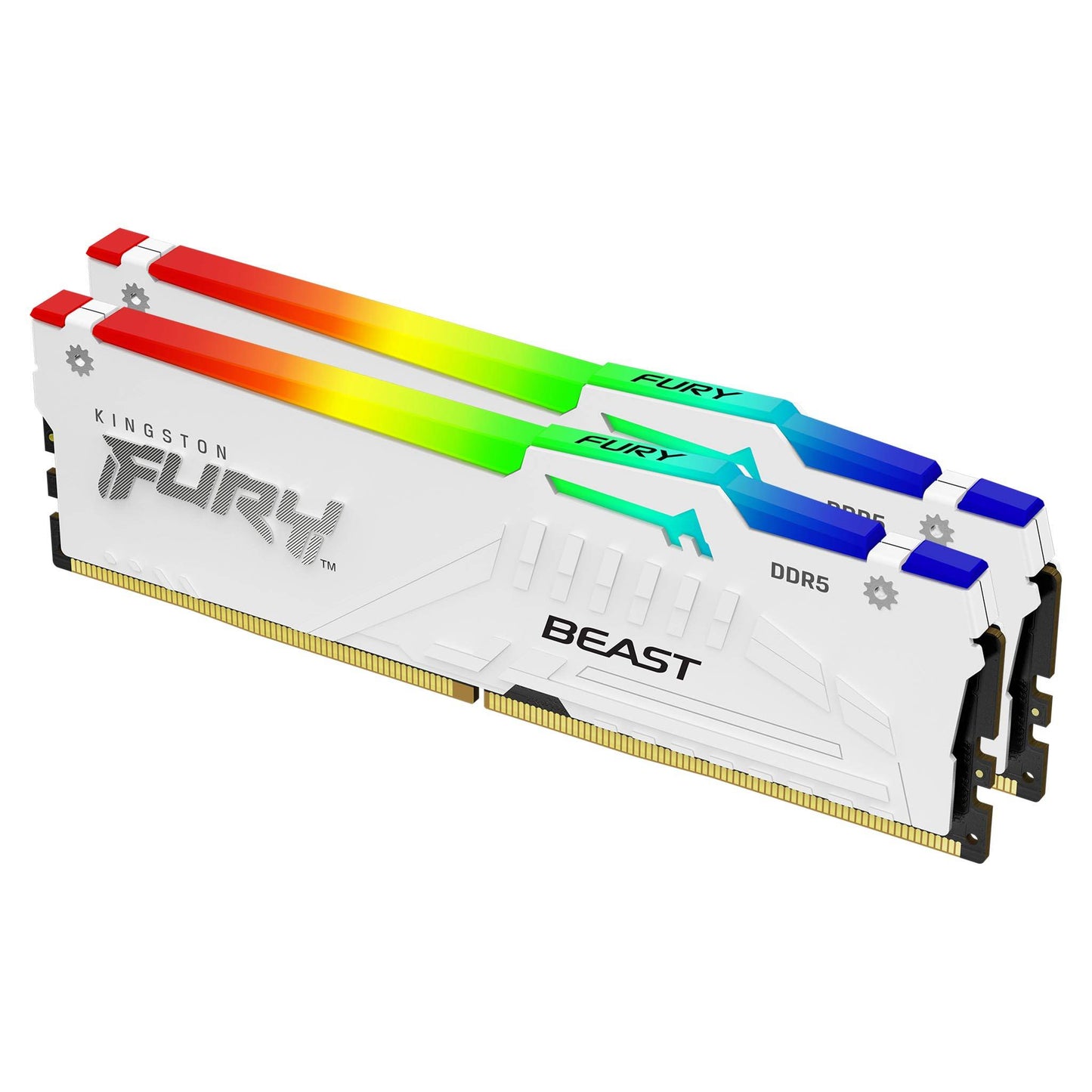 Kingston FURY Beast RGB 32GB (2×16GB) DDR5 6400MHz CL32