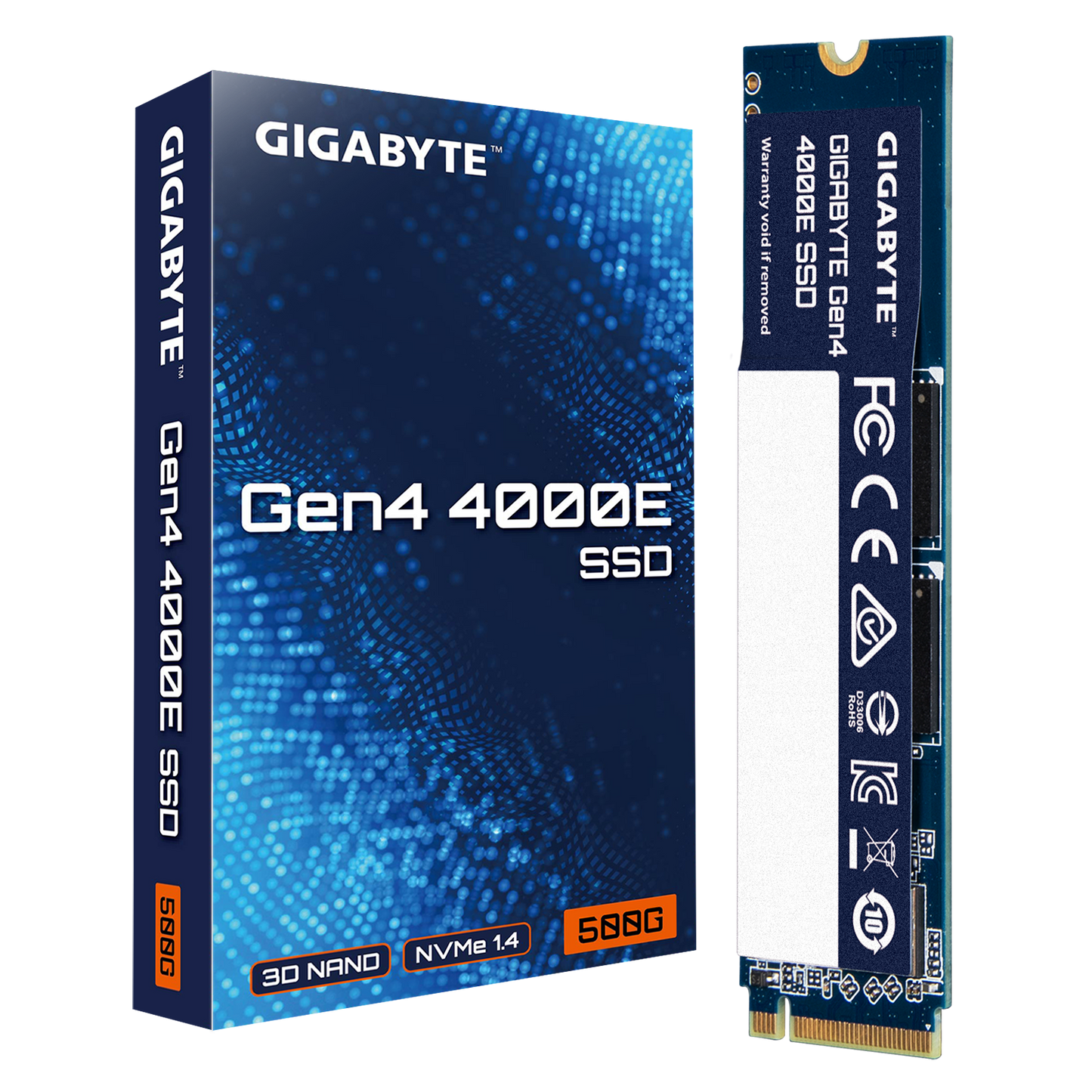 Gigabyte 4000E 500GB Gen4 SSD NVMe 2280