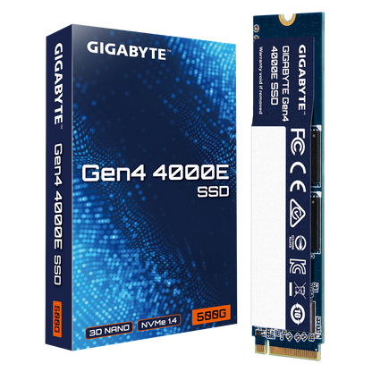 Gigabyte 4000E 500GB Gen4 SSD NVMe 2280