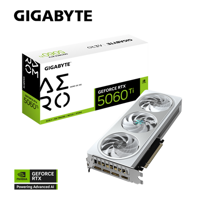 GIGABYTE GeForce RTX 5060 Ti AERO OC 8GB