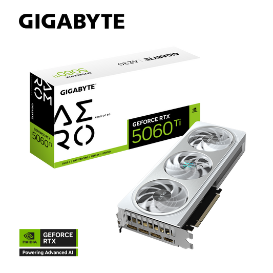 GIGABYTE GeForce RTX 5060 Ti AERO OC 8GB
