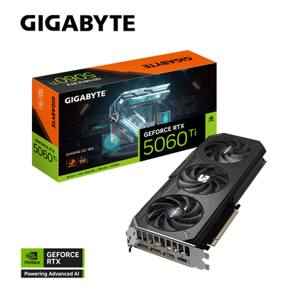 GIGABYTE GeForce RTX™ 5060 Ti GAMING OC 16GB