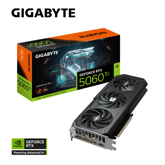 GIGABYTE GeForce RTX™ 5060 Ti GAMING OC 8GB