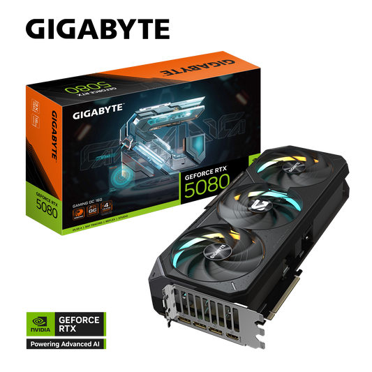 Gigabyte GeForce RTX 5080 GAMING OC 16G