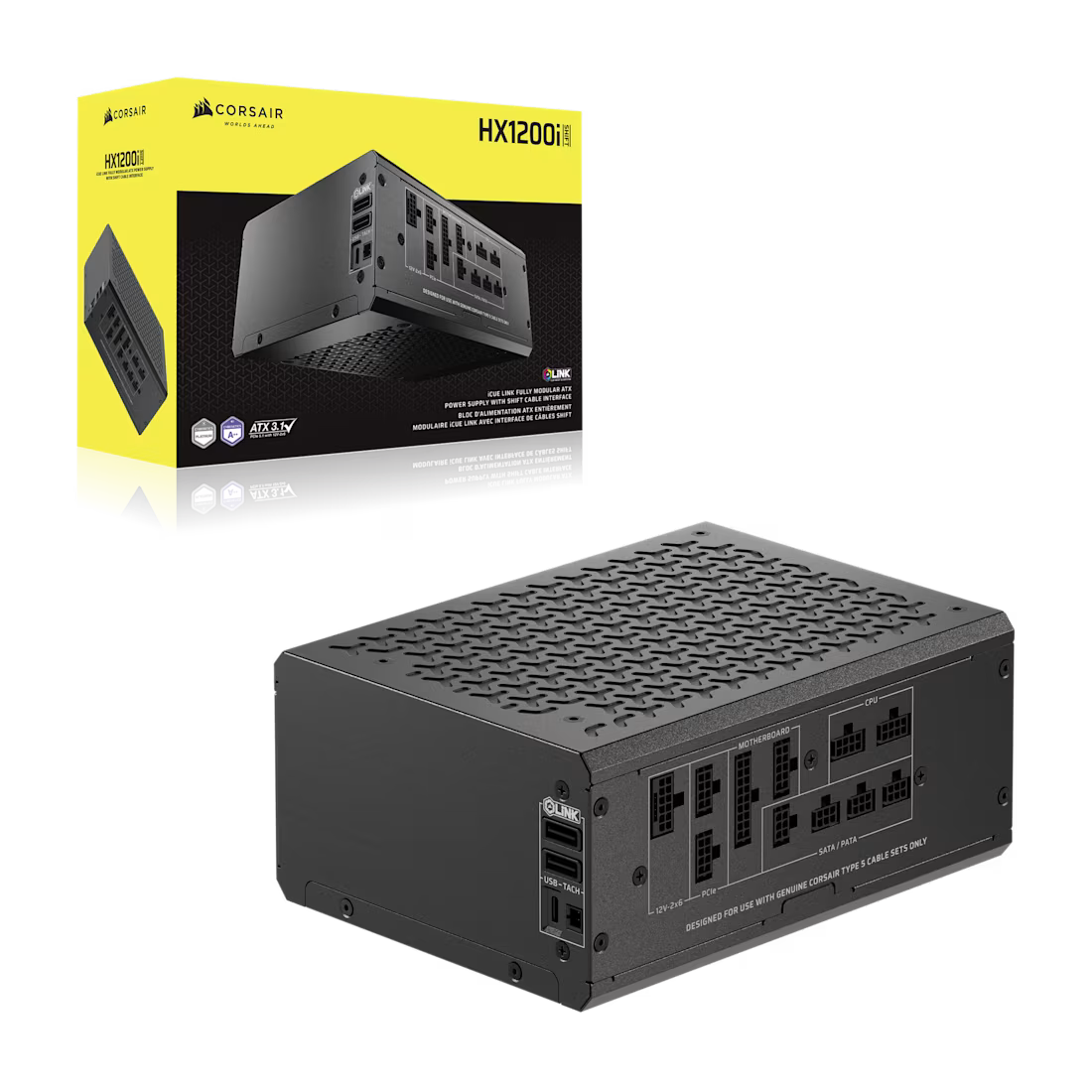 Corsair HX1200i SHIFT 1200W Cybenetics Platinum