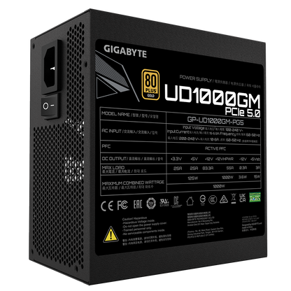 Gigabyte UD1000GM PG5 1000W 80 PLUS Gold