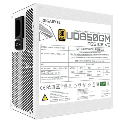 Gigabyte UD850GM PG5 ICE 850W 80 PLUS Gold
