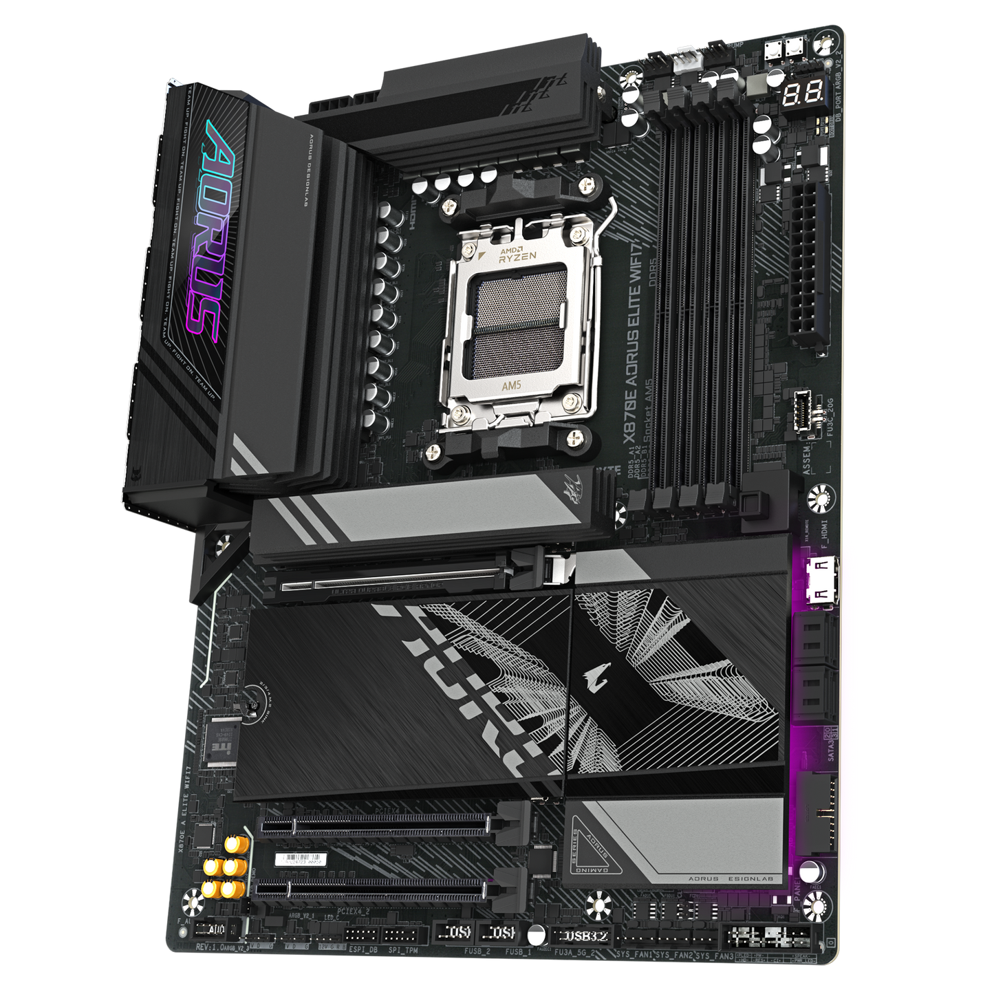 Gigabyte X870E AORUS ELITE WIFI7 ATX DDR5 AM5 BT 2.5GBE LAN