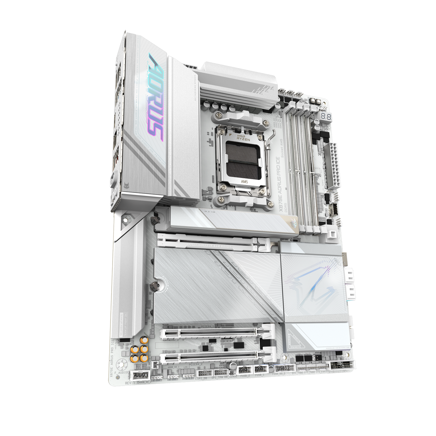 Gigabyte X870E AORUS PRO ICE ATX DDR5 WIFI7 AM5 2.5GBE LAN