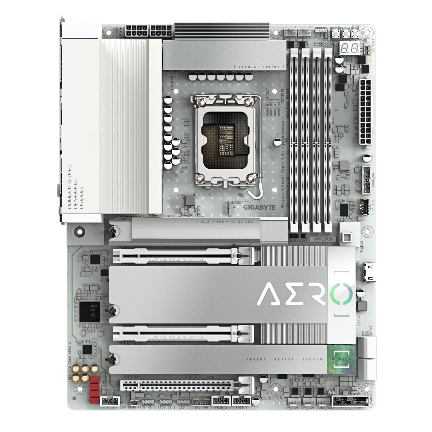 Gigabyte Z890 AERO G DUAL 2.5 Lan 5Xm.2 TB4