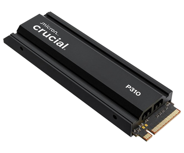 Crucial P310 4TB PCIe Gen4 NVMe 2280 M.2 SSD Heatsink