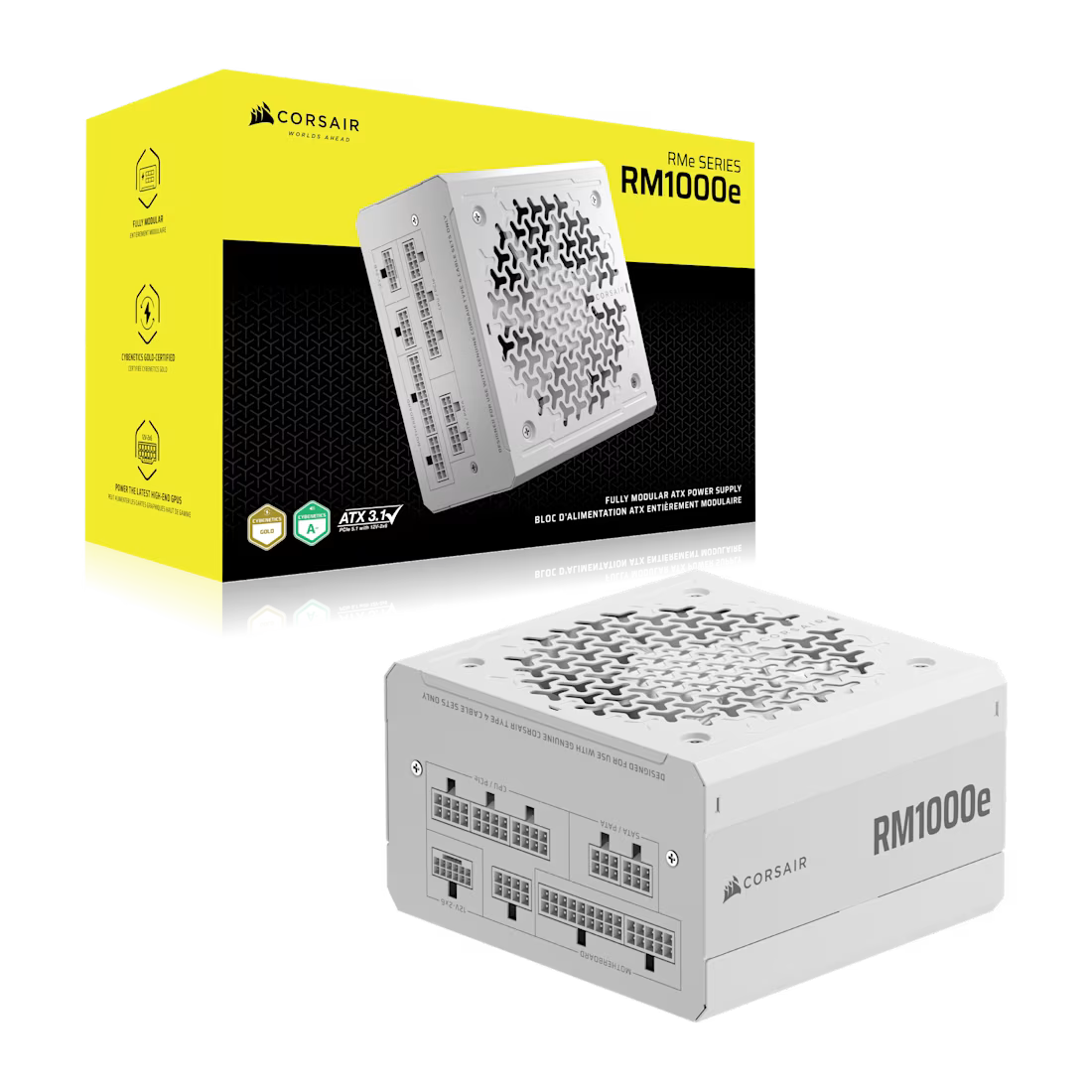 Corsair RM1000e White 1000W Cybenetics Gold