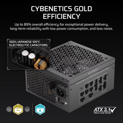 Corsair RM1000x SHIFT 1000W Cybenetics Gold