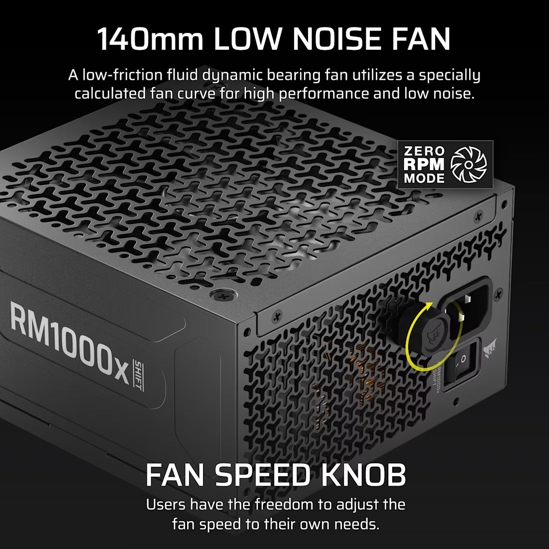 Corsair RM1000x SHIFT 1000W Cybenetics Gold