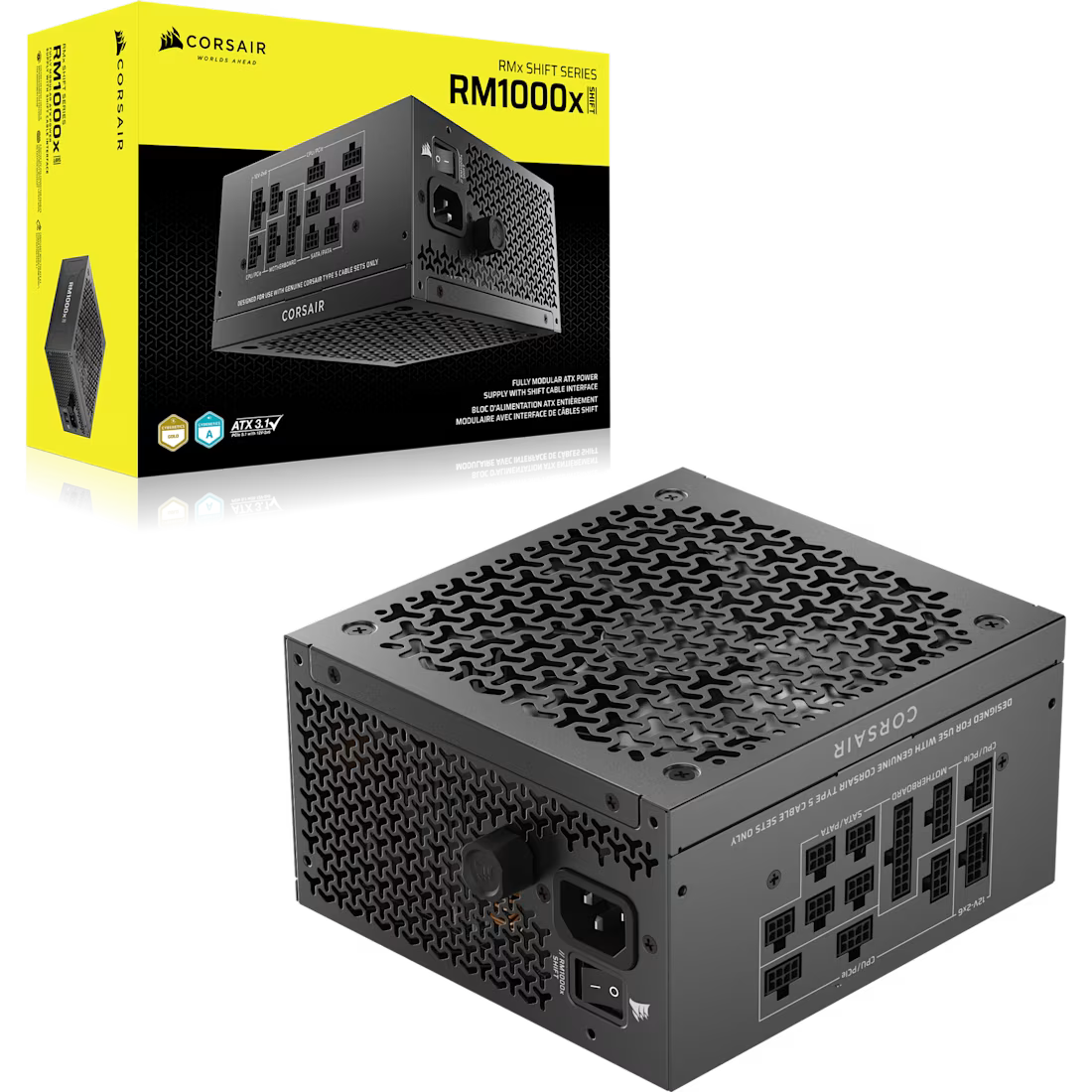 Corsair RM1000x SHIFT 1000W Cybenetics Gold