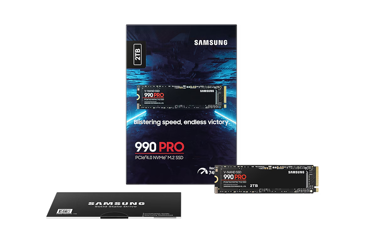 Samsung 990 PRO 2TB Gen4 M.2 NVMe 1.4